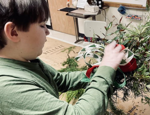 NAMS Students Participate in Garden Therapy Project
