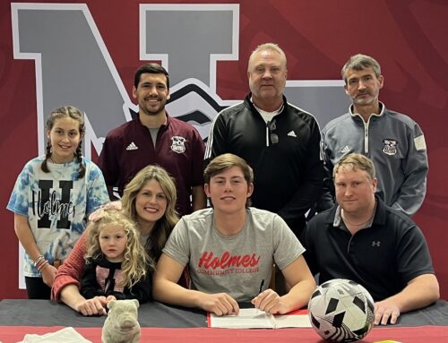 Bright Signs to Play Soccer with Holmes