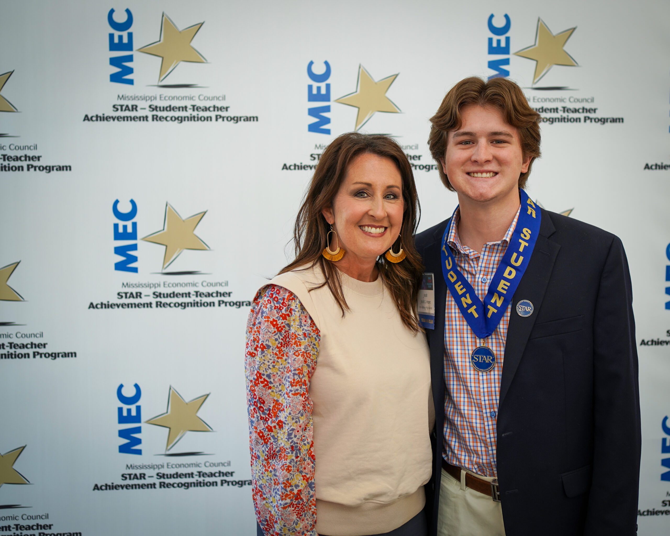 Alison Moore, STAR Teacher and Jake Moore, STAR Student