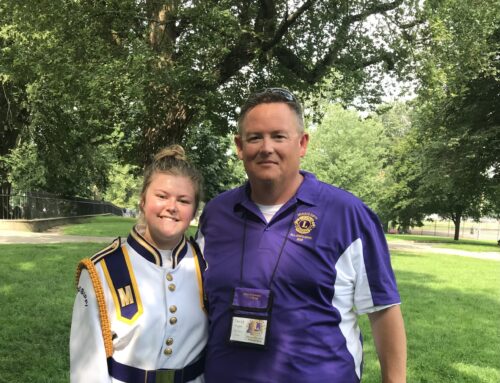 Pegues, Hopple Represent NA Band in MS Lions All State Band