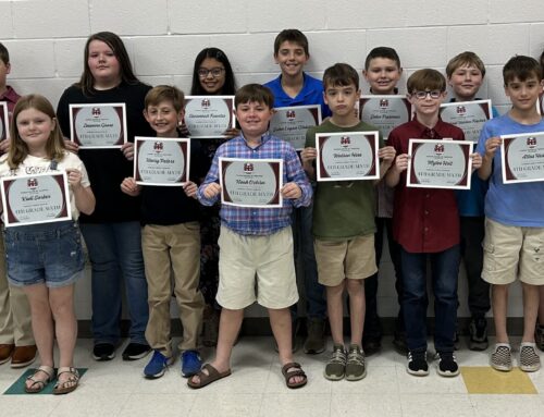 NAES Students Recognized for Perfect Scores