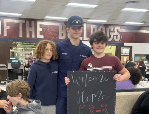 NAMS Brothers Receive Surprise Visit During Lunch